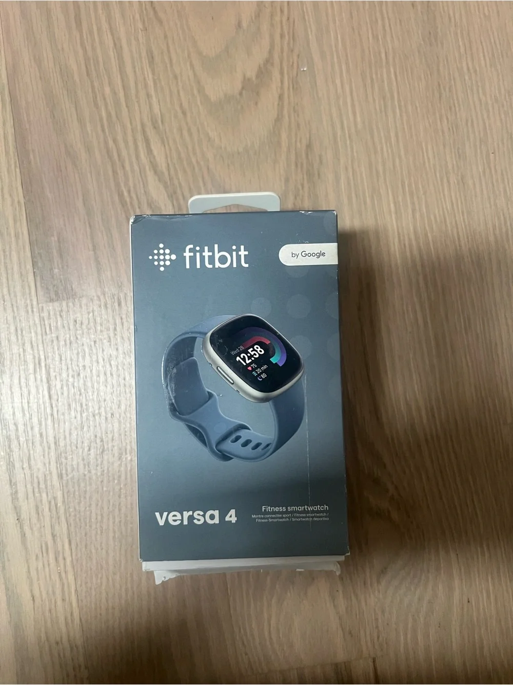 NEW Fitbit Versa 4 Fitness Smartwatch with Daily Readiness Waterfall Blue